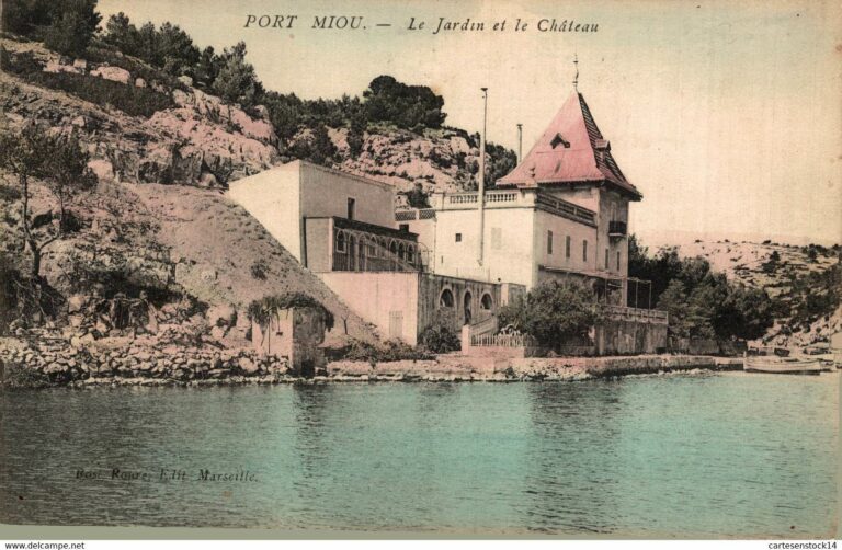 Le château de Port-Miou